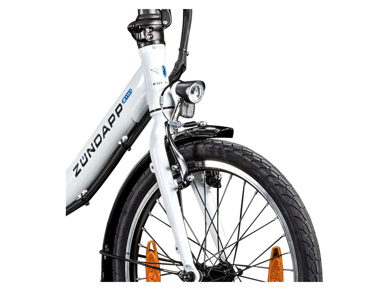 Zündapp Faltrad E-bike Klapprad Pedelec »Z110«, 20 Zoll, StVZO, Tiefeinsteiger
