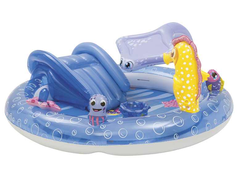 Playtive Kinderplanschbecken Unterwasserwelt, mit Aufdruck