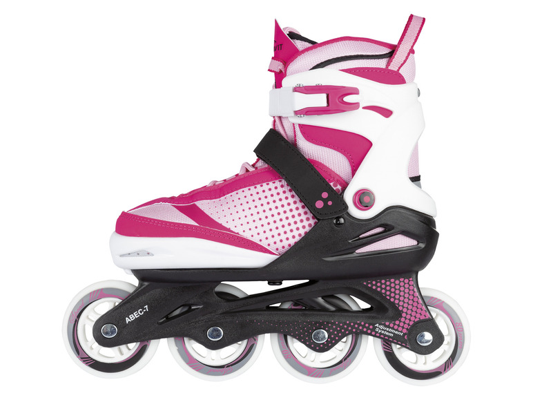 CRIVIT Inlineskates, patentierte Weiten- und Längeneinstellung
