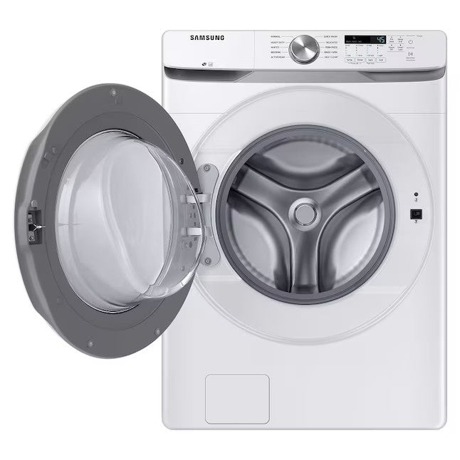 Samsung 4.5-cu ft High Efficiency Stackable Front-Load Washer (White) ENERGY STAR