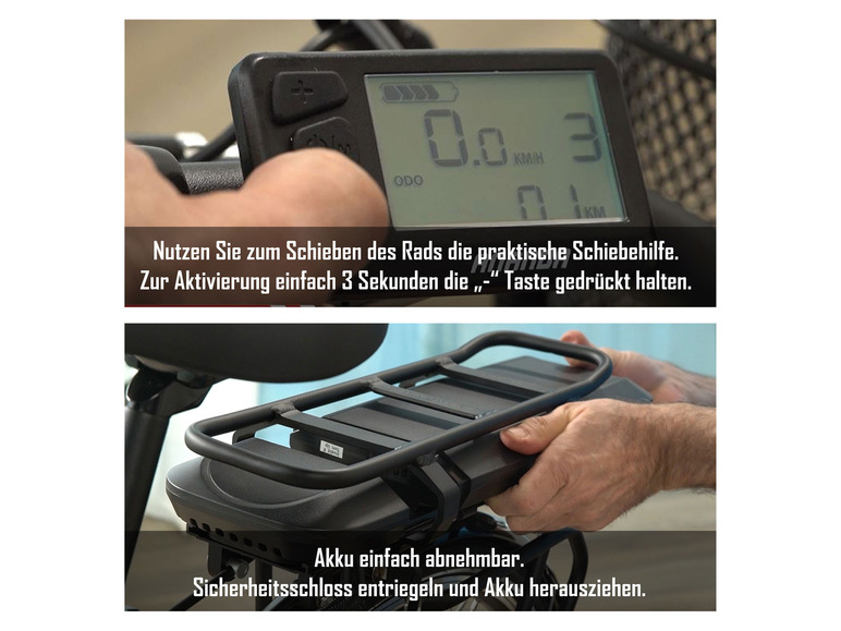 TELEFUNKEN TELEFUNKEN E-Bike »Multitalent RC657-S«, Pedelec, Citybike, 28 Zoll, 100 km Reichweite
