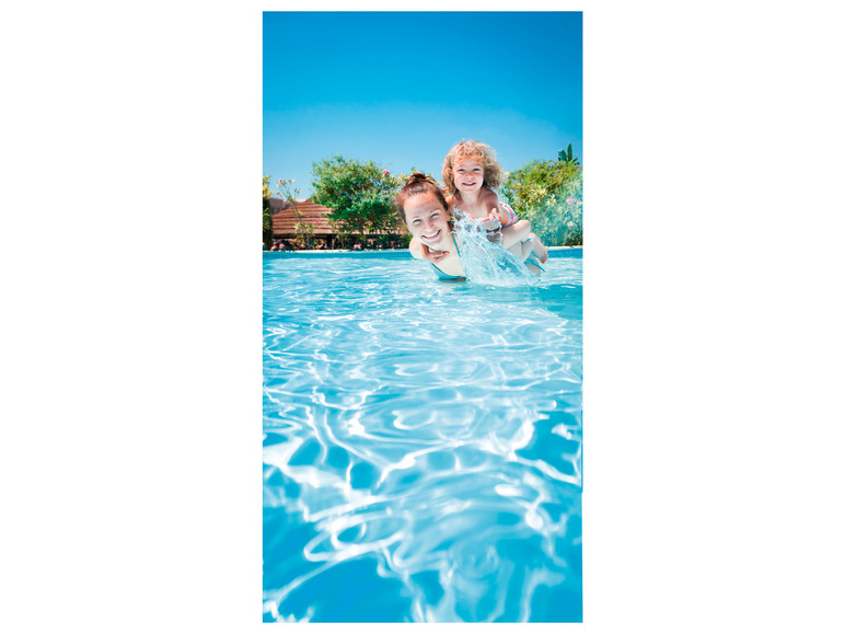 LIVARNO home Pool-Abdeckplane, Ø 240 cm, witterungsbeständig