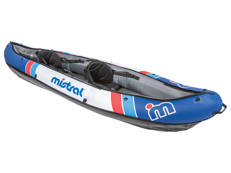 Mistral Nylon Kajak, 3-Luftkammersystem, mit 2 Doppelpaddeln