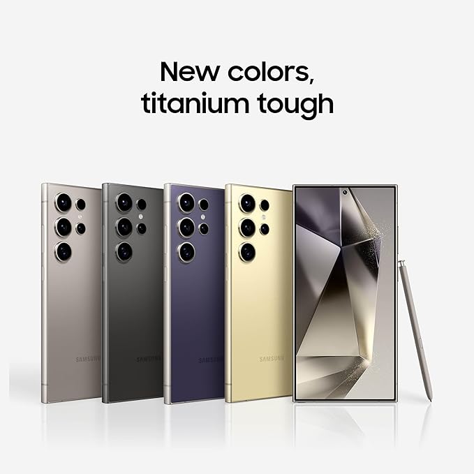SAMSUNG Galaxy S24 Ultra Cell Phone 512GB Titanium Violet