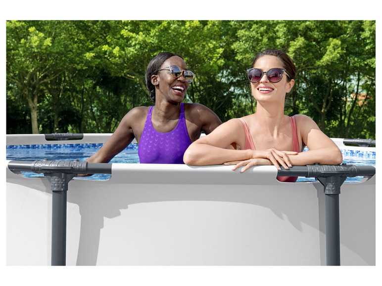 Bestway Bestway Steel ProMAX Stahlrahmenpool-Set mit Filterpumpe