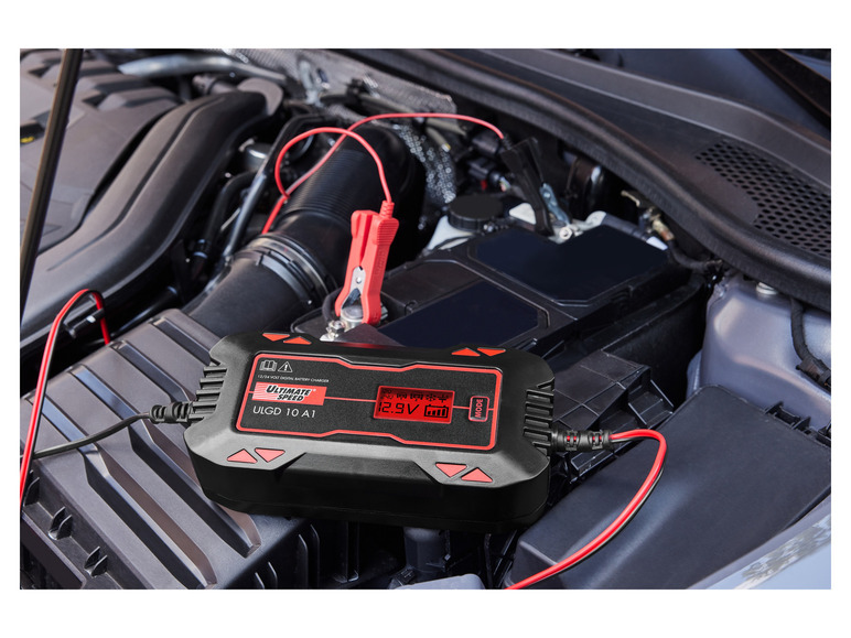 ULTIMATE SPEED® Mobile Autostarthilfe »UMAP 12000 C3« mit KFZ-Ladegerät »ULGD A1«, 12 V und 24 V