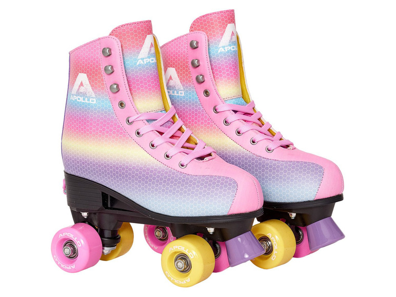 Apollo Apollo Rollschuhe »Disco Quads«, größenverstellbar, Größe 31 - 42, ab 6 Jahren