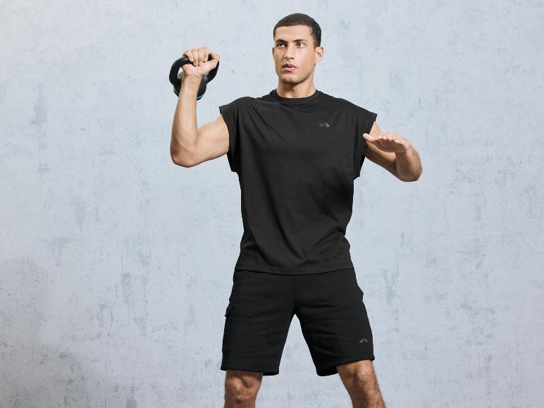 CRIVIT Herren Funktionsshirt im Oversize-Schnitt