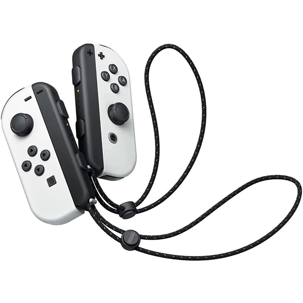 Nintendo - Geek Squad Certified Switch – OLED Model w/ White Joy-Con - White