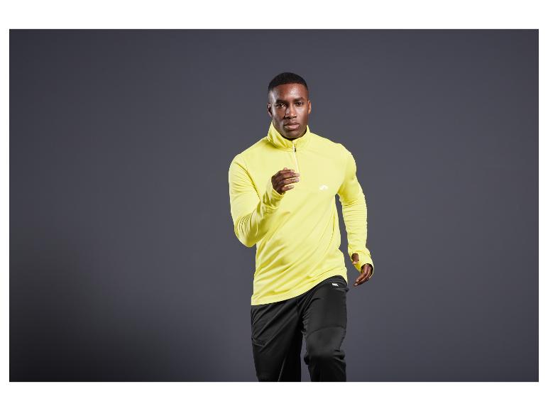CRIVIT Herren Thermo-Funktionsshirt, mit reflektierenden Deko-Elementen