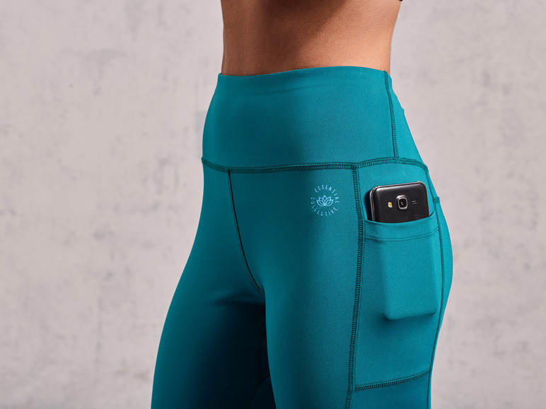 CRIVIT Damen Funktionstights mit Q10, Knöchellänge