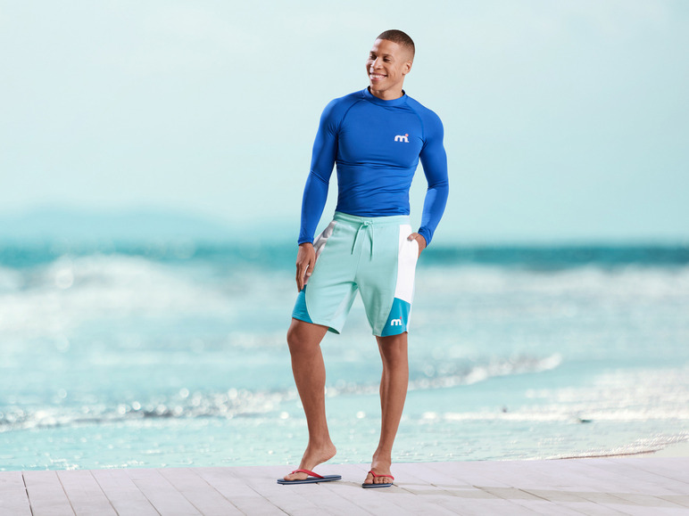 Mistral Herren Sweatshorts mit HeiQ Technologie Mint