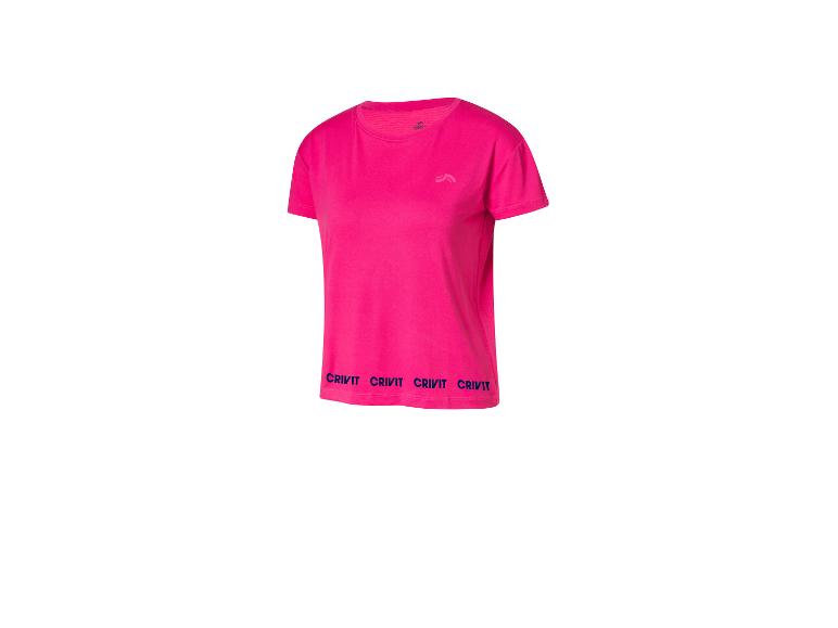 CRIVIT Damen Funktionsshirt, mit Mesh-Einsatz am Rücken