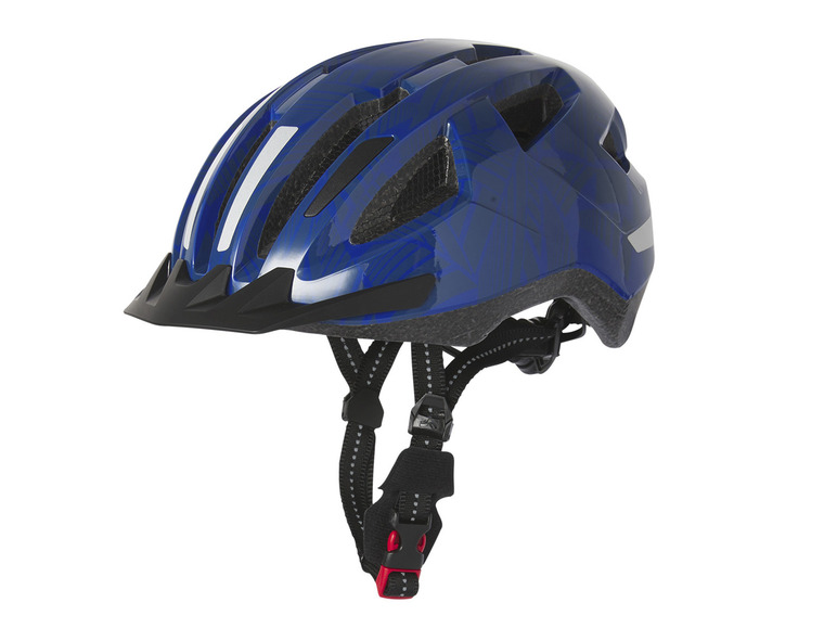 CRIVIT Kinder-Fahrradhelm, mit abnehmbarem Rücklicht