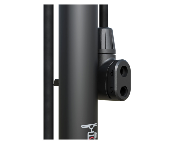 CRIVIT Standluftpumpe XL, für schnelleres Aufpumpen