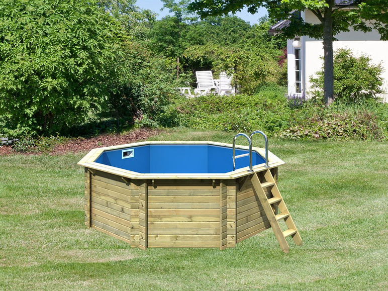 Karibu Karibu Holzpool »Classic«, wahlweise mit Sonnenterrasse