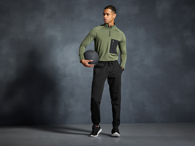 CRIVIT Herren Sweathose mit HeiQ Mint Technologie