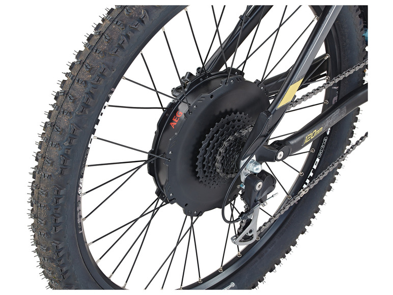 Prophete E-Bike Mountainbike »Alu-Full Suspension MTB 650B«, 27,5 Zoll