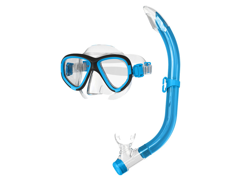 CRIVIT Kinder Schnorchel Set 2tlg.