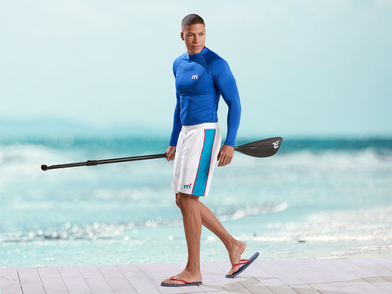 Mistral Herren Sweatshorts mit HeiQ Technologie Mint