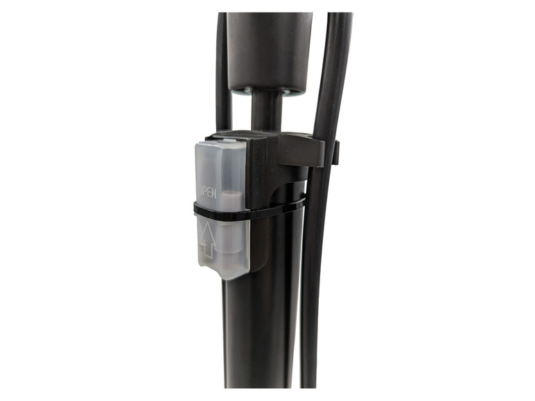 CRIVIT Standluftpumpe XL, für schnelleres Aufpumpen