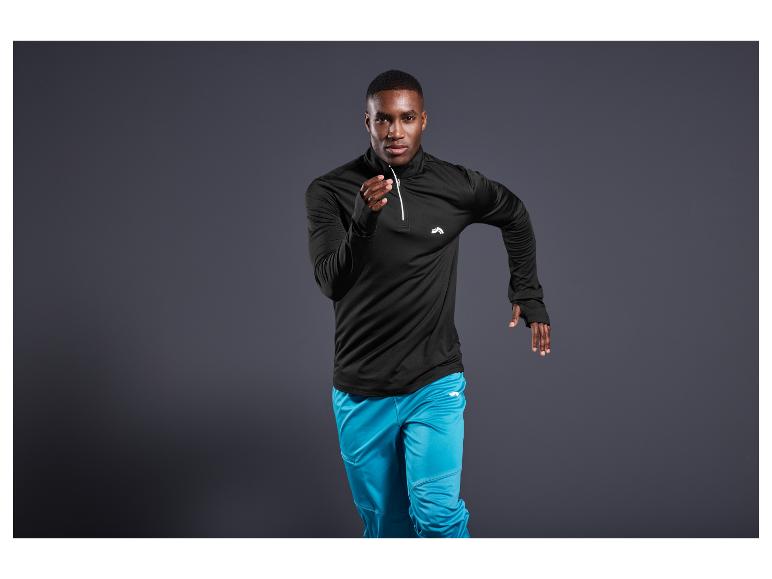 CRIVIT Herren Thermo-Funktionsshirt, mit reflektierenden Deko-Elementen