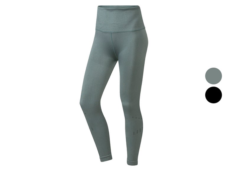 CRIVIT Damen Funktionstights, highwaist – mit extra hohem Bund