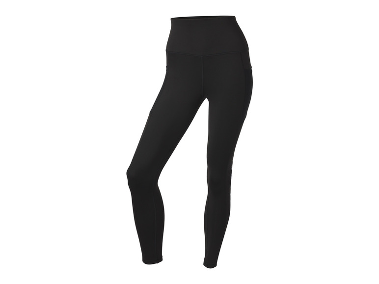 CRIVIT Damen Funktionstights, extrahoher und breiter Bund
