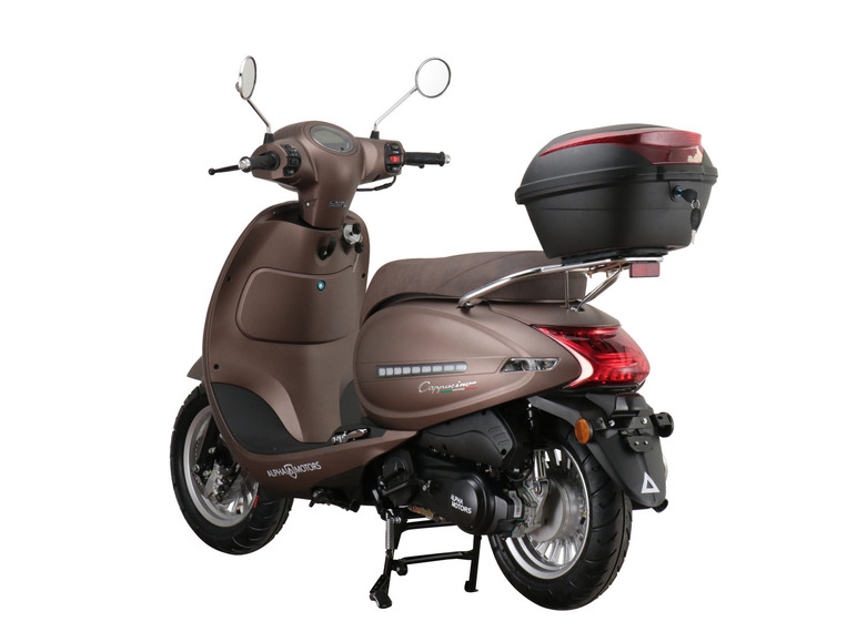 Alpha Motors Motorroller Cappucino 50 ccm 45 km/h EURO 5 inkl. Topcase