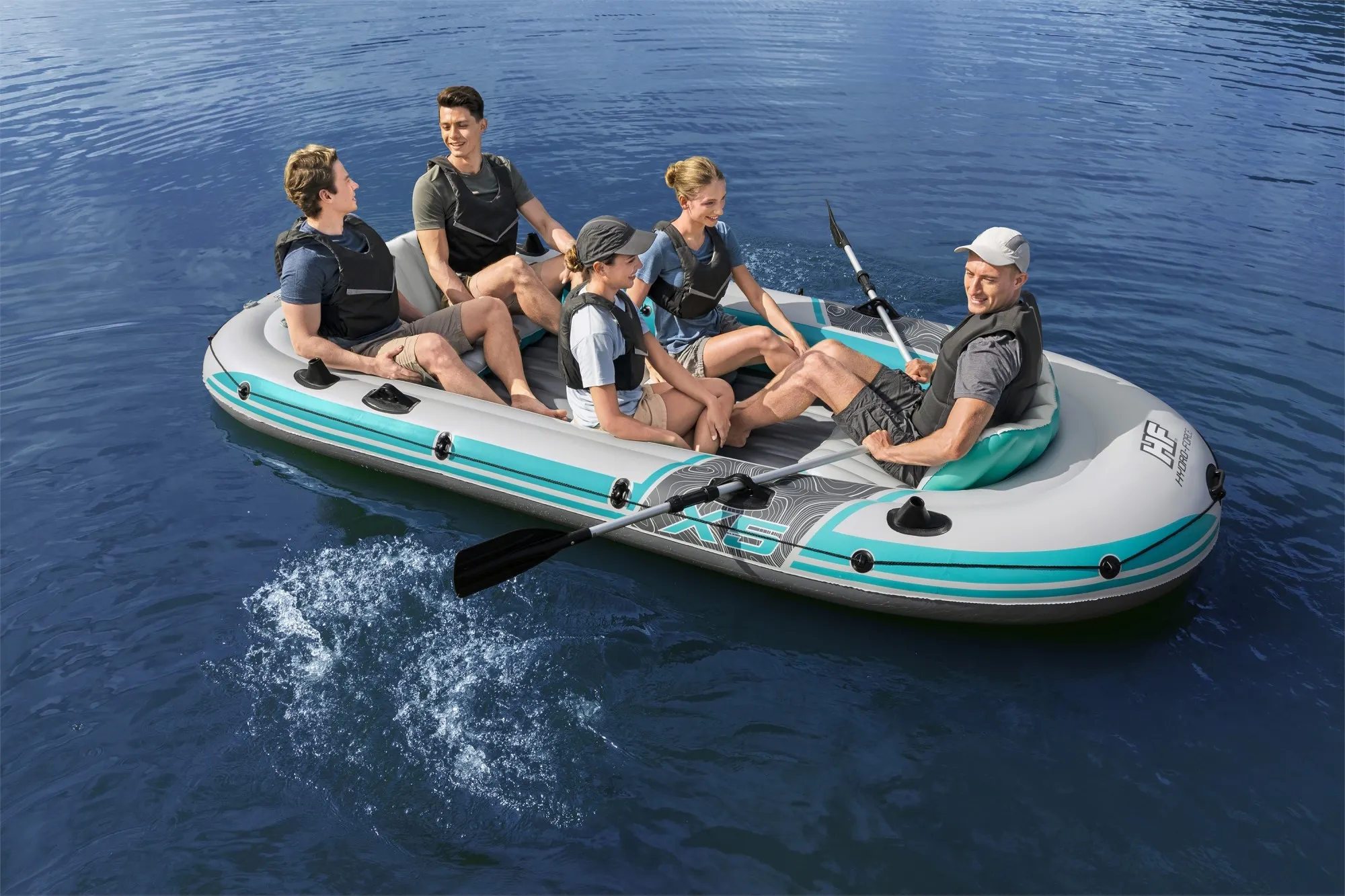 Hydro-Force Adventure Elite X5 Inflatable Raft Set 11'11