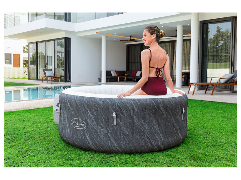 Bestway LAY-Z-SPA WLAN-Whirlpool Boracay AirJet Ø 180 x 66 cm, rund
