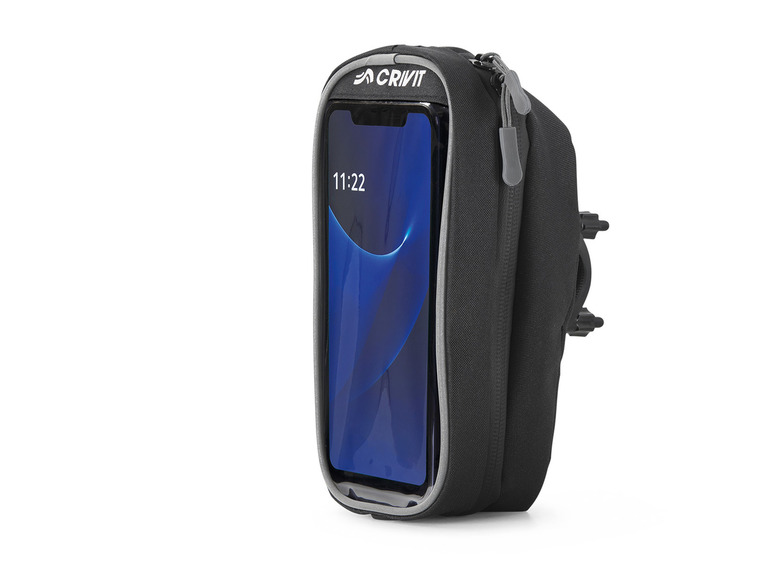 CRIVIT Fahrrad-Handytasche mit Halterung