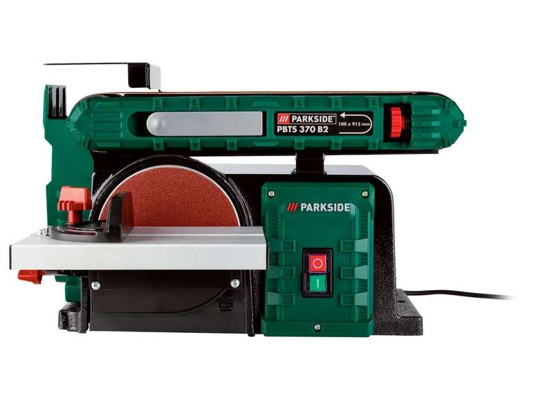 PARKSIDE® Band- und Tellerschleifer »PBTS 370 B2«, 370 W