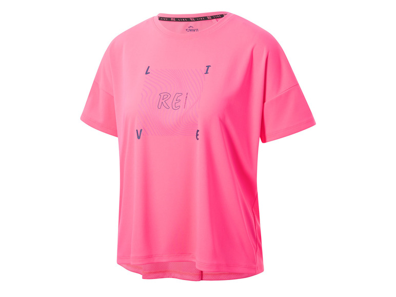 CRIVIT Damen Funktionsshirt, modisch weit geschnitten