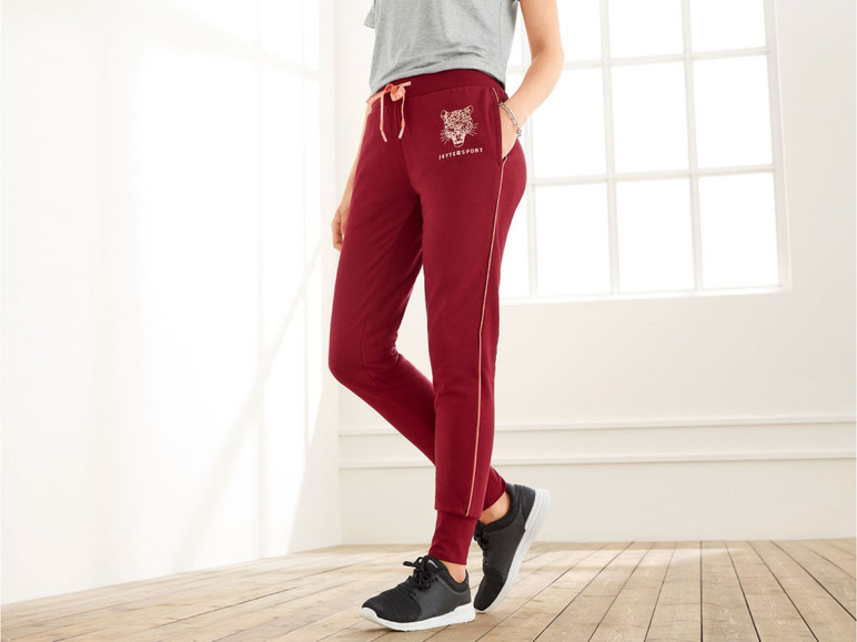 CRIVIT by Jette Sport Damen Sweathose, mit Baumwolle