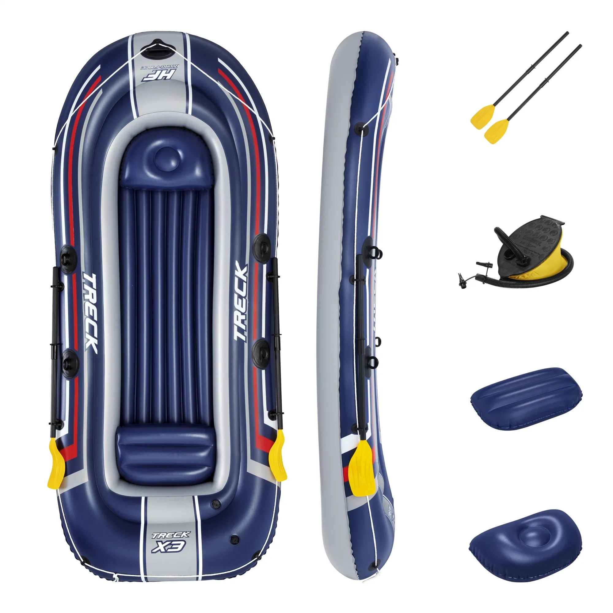Hydro-Force Treck X3 Inflatable Raft Set