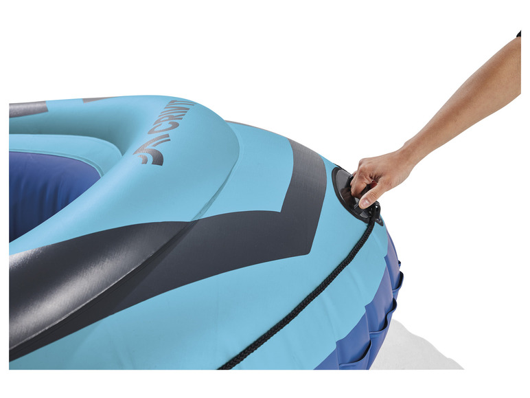 CRIVIT Schlauchboot, erhöhter Wand- und Bugbereich
