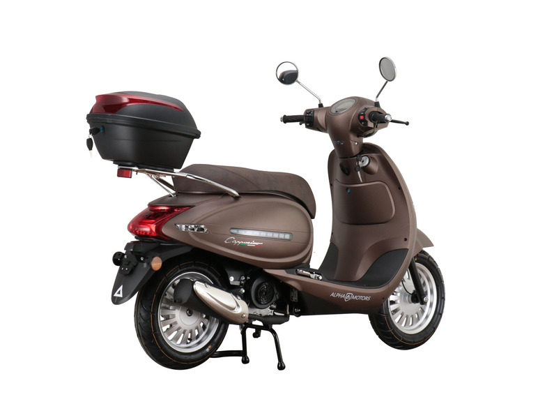 Alpha Motors Motorroller Cappucino 50 ccm 45 km/h EURO 5 inkl. Topcase
