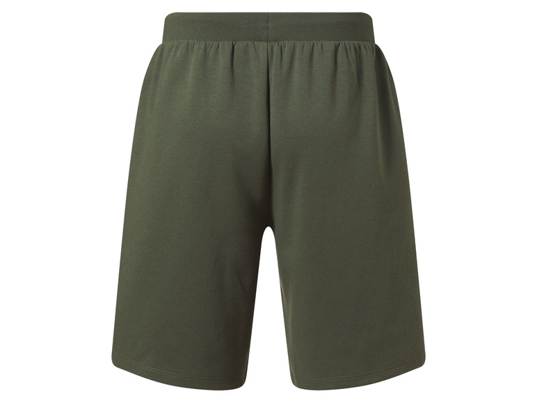 CRIVIT Herren Sweatshorts Double Knit, mit HeiQ Mint Technologie