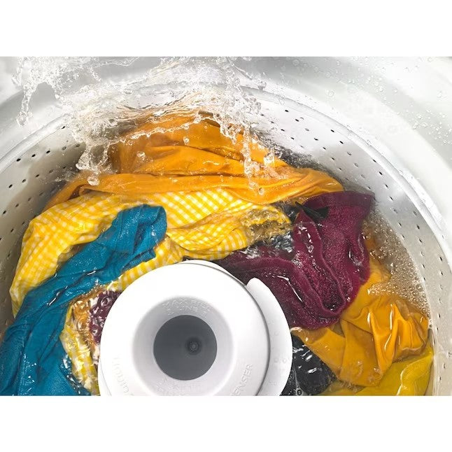 Whirlpool 3.5-cu ft High Efficiency Agitator Top-Load Washer (White)