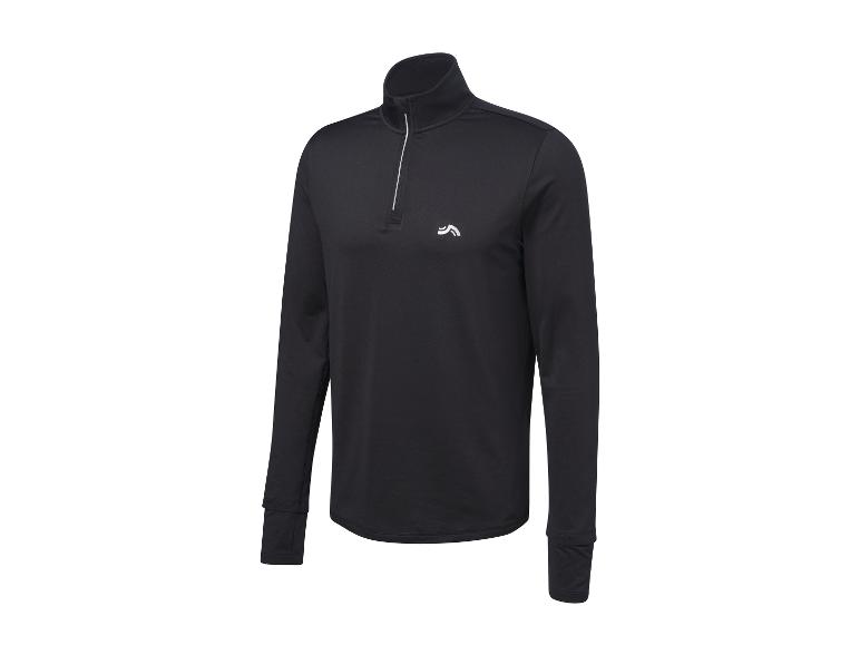 CRIVIT Herren Thermo-Funktionsshirt, mit reflektierenden Deko-Elementen
