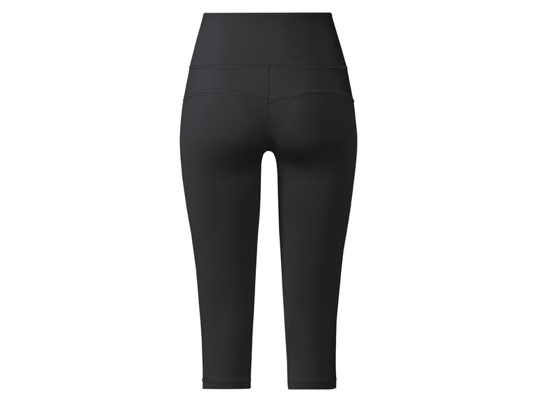 CRIVIT Damen Funktionscapri mit integrierter Schlüsseltasche