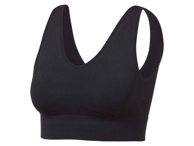 CRIVIT Damen Sport Bustier, Medium Level, seamless