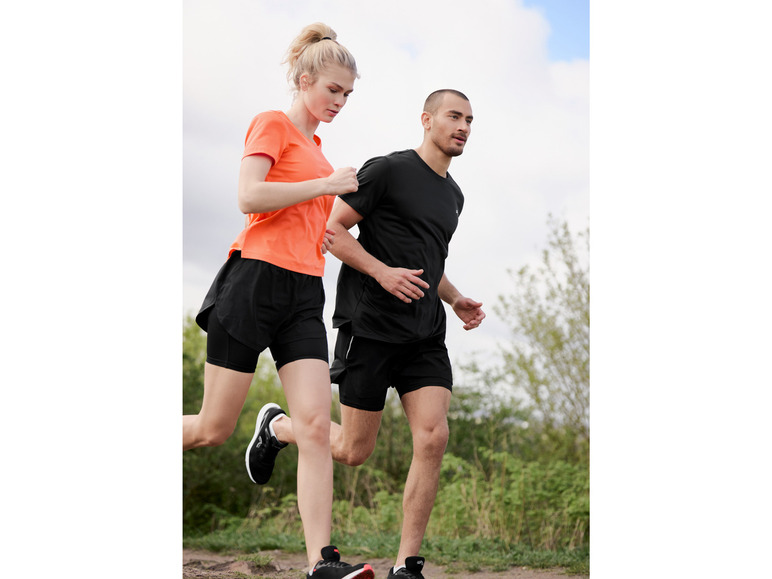 CRIVIT Herren Funktionsshorts mit Handytasche