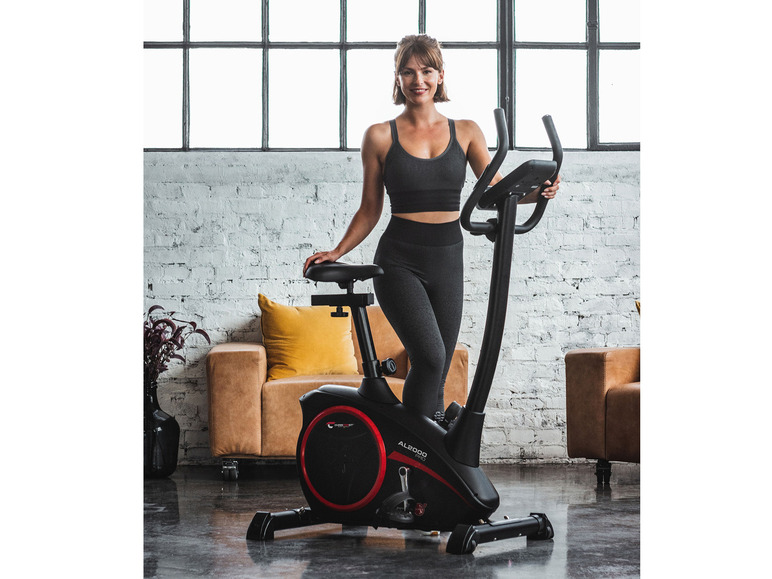 Christopeit Sport Ergometer AL 2000 Pro (Empfänger für drahtlosen Pulsmessgurt im Computer enthalten)