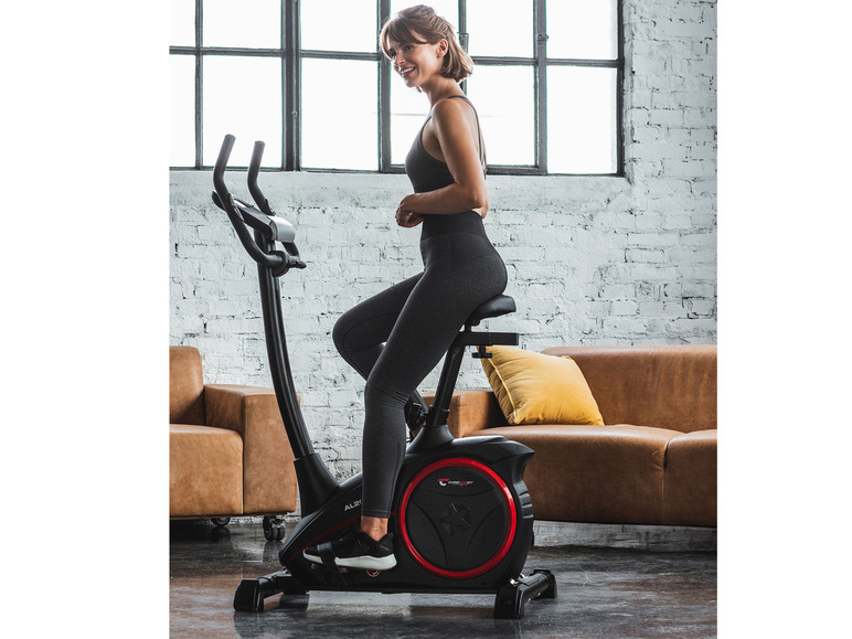 Christopeit Sport Ergometer AL 2000 Pro (Empfänger für drahtlosen Pulsmessgurt im Computer enthalten)