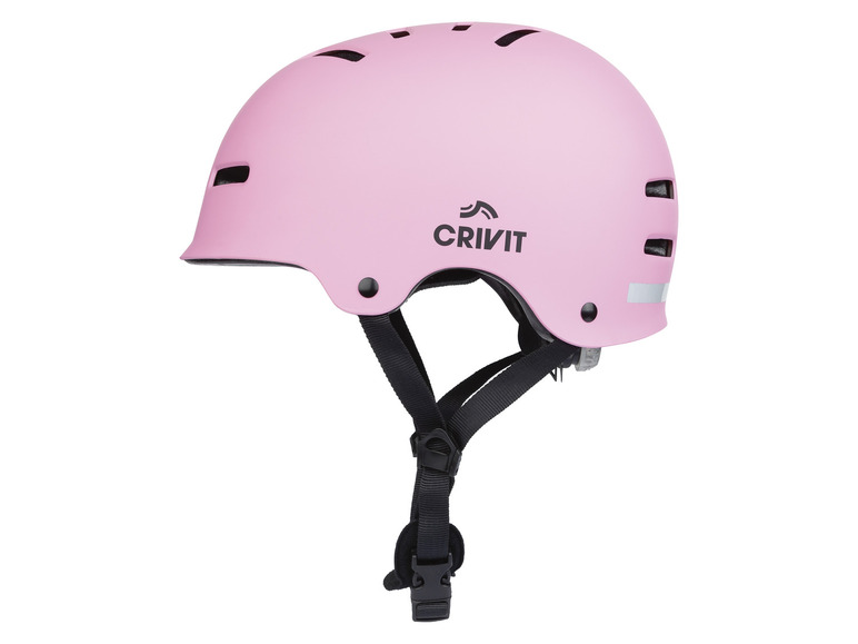 CRIVIT Kinder-Inlinerhelm mit Rücklicht
