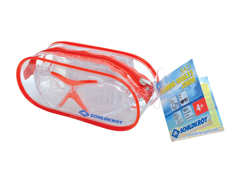 Schildkröt Junior Schwimmbrille Bali 4+ rot
