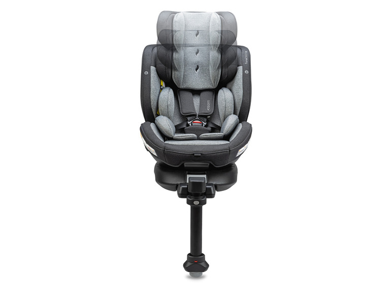 Osann Autokindersitz »Turai360 SL«, 360-Grad-Drehfunktion, grau