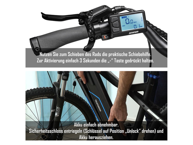 TELEFUNKEN E-Bike Trekkingrad »XC941 Expedition«, 28 Zoll